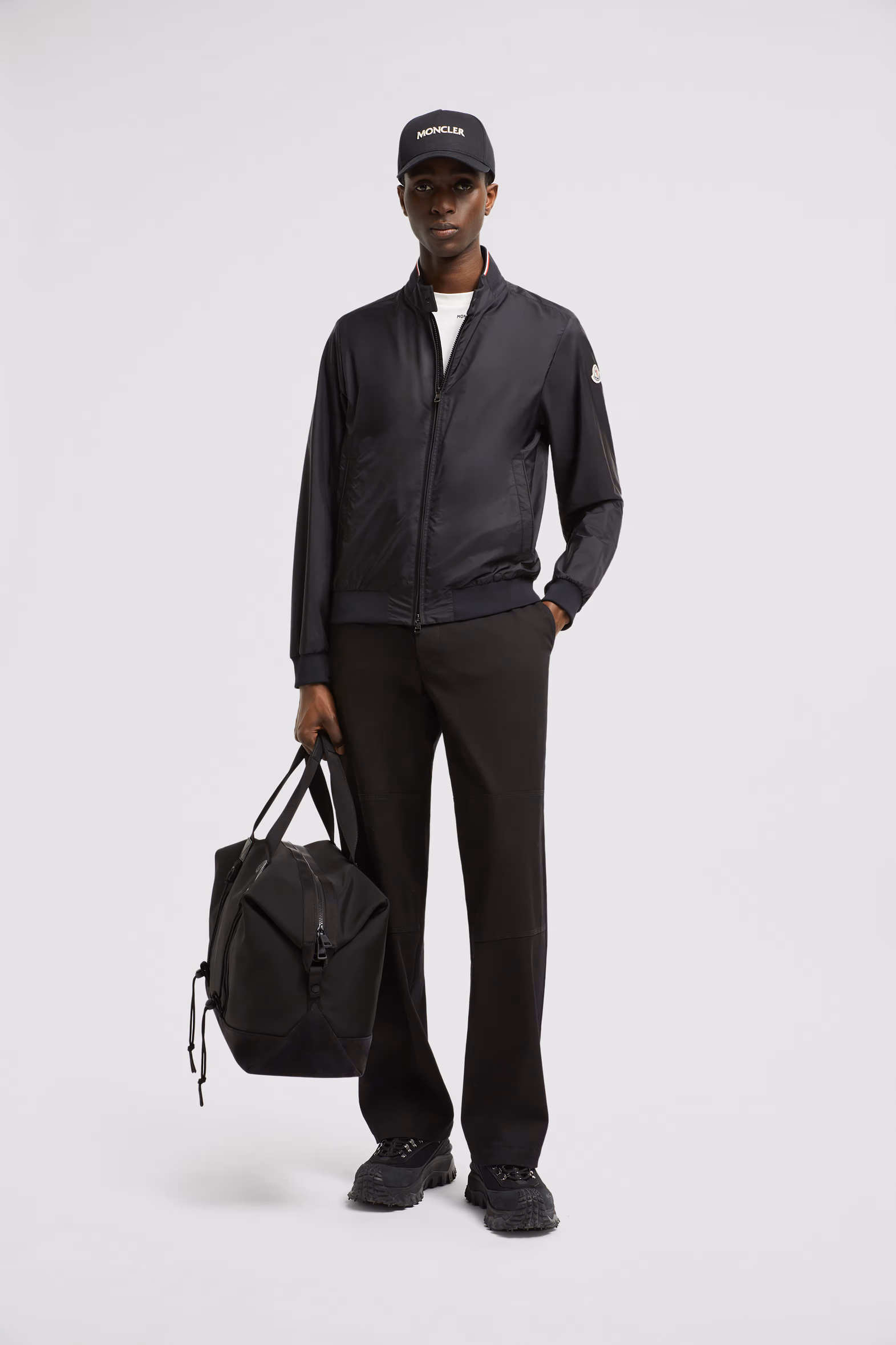 Reppe Rain Jacket Men Black Moncler 0